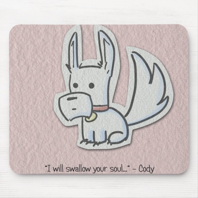 Tapis De Souris Cody I avalera votre âme Mousepad (Devant)