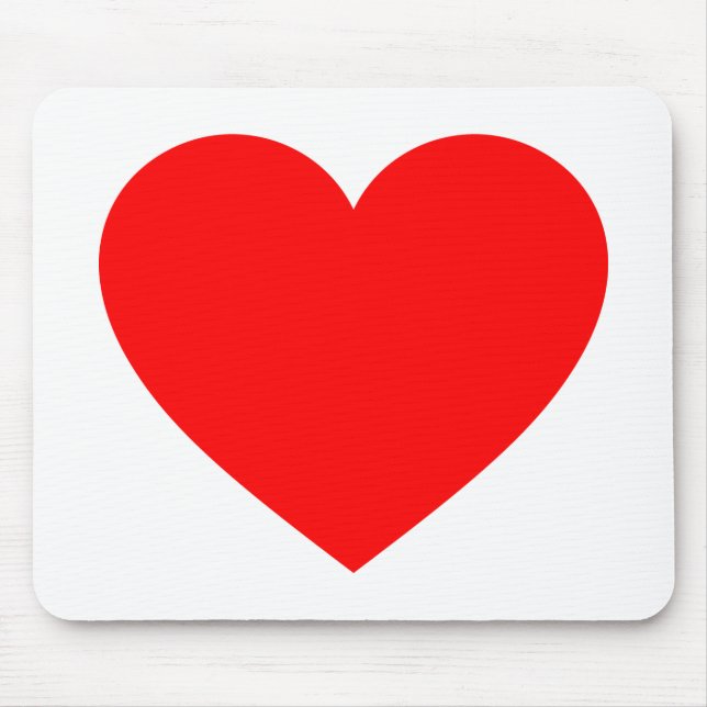 Tapis De Souris Coeur (Devant)