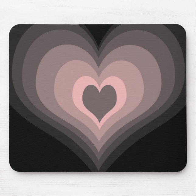 Tapis De Souris coeur (Devant)