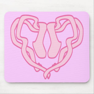 Tapis De Souris Coeur à chlipper de ballet