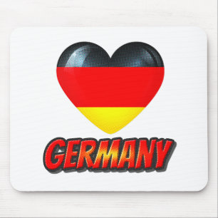 Tapis De Souris Coeur Allemagne
