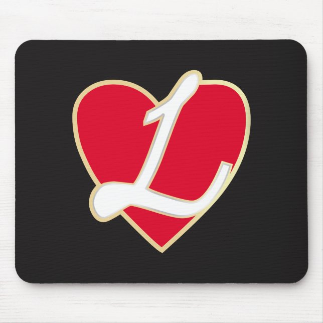 Tapis De Souris Coeur amoureux (Devant)