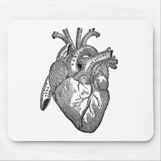Tapis De Souris Coeur anatomique Vintage