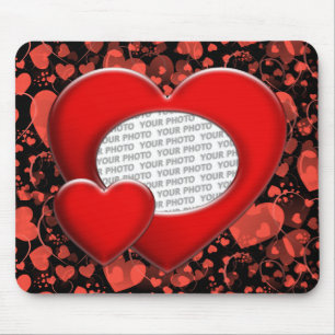 Tapis De Souris coeur ART + votre photo
