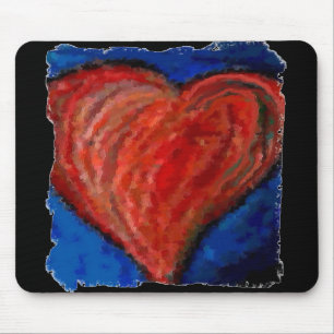 Tapis De Souris Coeur Artsy frais génial - mousepad romantique
