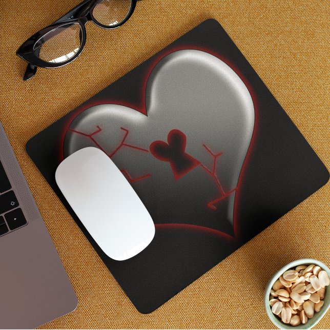 Tapis De Souris Coeur brisé (Broken Heart Mouse Pad)