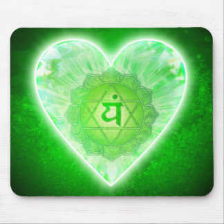 Tapis De Souris Coeur Chakra Mousepad