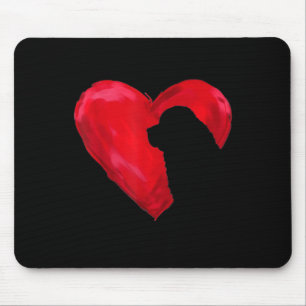 Tapis De Souris Coeur de Terre   valentines cadeau de jour pour ch