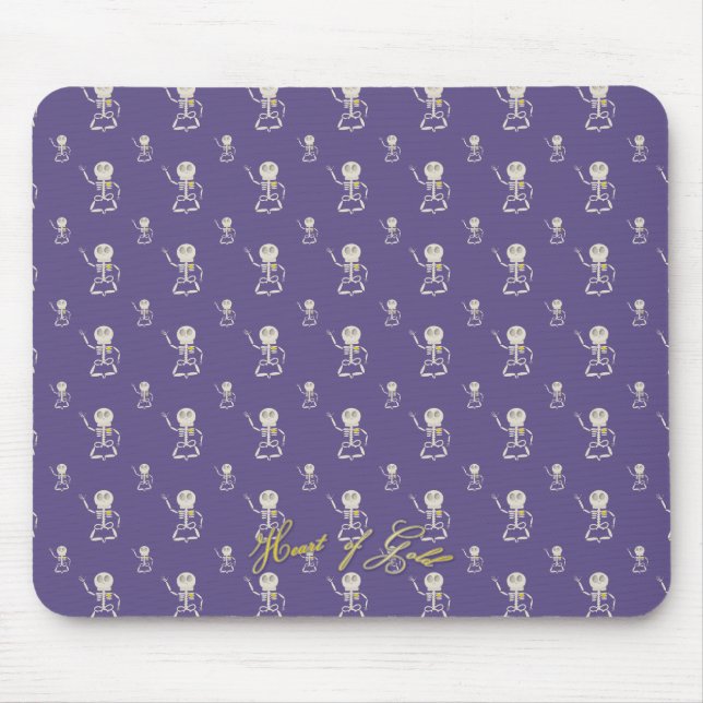 Tapis de souris Cœur d'Or (Devant)