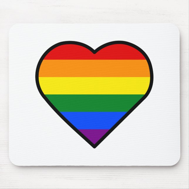 TAPIS DE SOURIS CŒUR FIERTE (Devant)