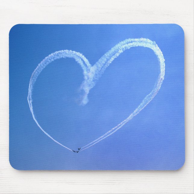 Tapis De Souris Coeur Mousepad de ciel (Devant)