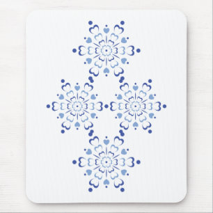 Tapis De Souris Coeur neigeux