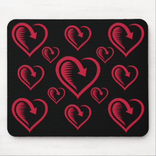 Tapis De Souris Coeur pointu -