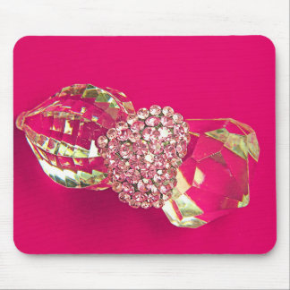 TAPIS DE SOURIS COEUR ROSE