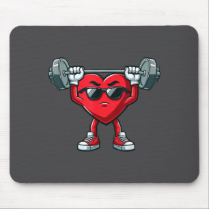 Tapis De Souris Cœur Sain Sensibilisation aux Maladies Cardiaques
