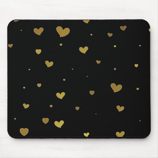 Tapis De Souris Coeurs (Devant)