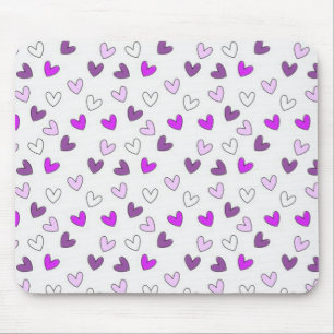 Tapis De Souris Coeurs