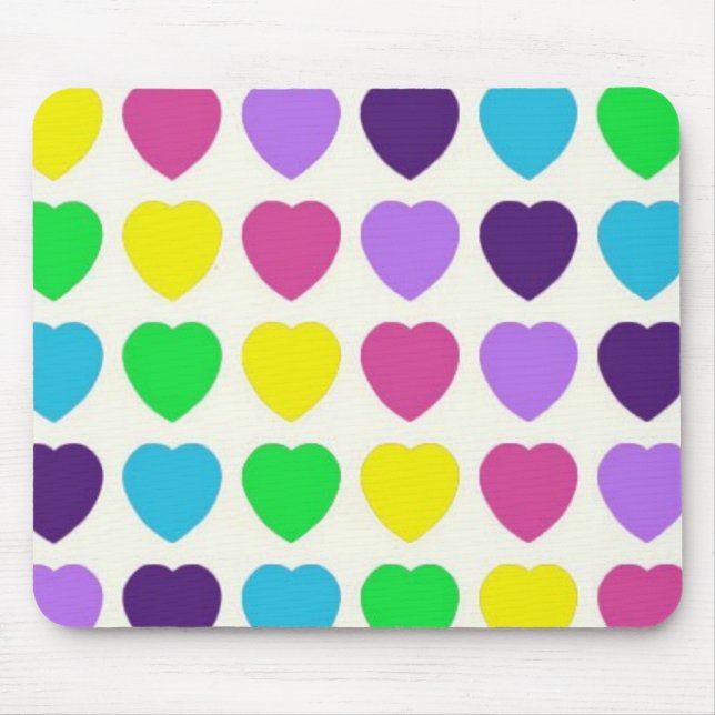 Tapis De Souris Coeurs ! (Devant)