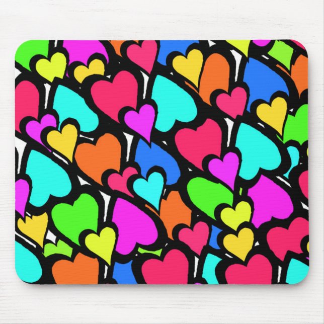 Tapis De Souris Coeurs 2011 (Devant)