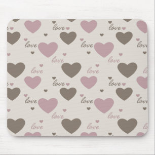 Tapis De Souris Coeurs d'amour