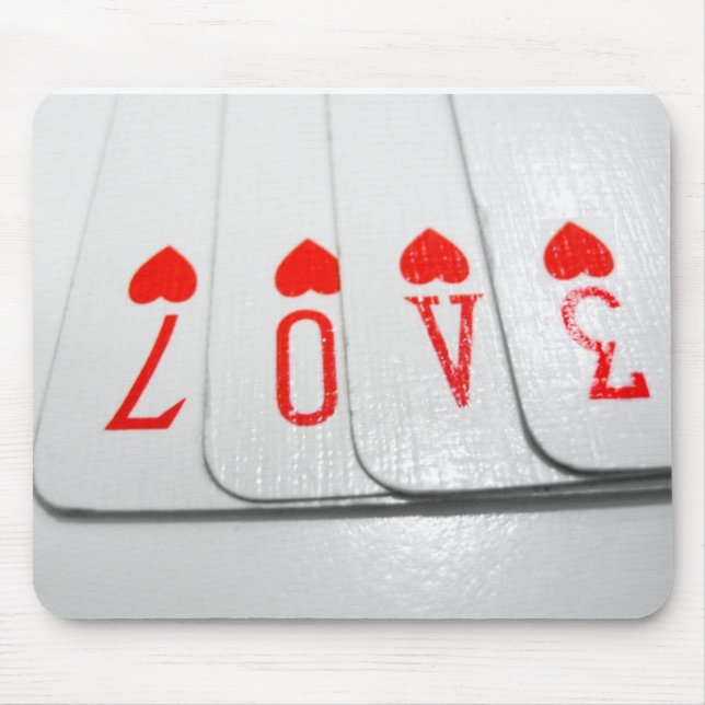 Tapis De Souris Coeurs de l'amour mousepad (Devant)