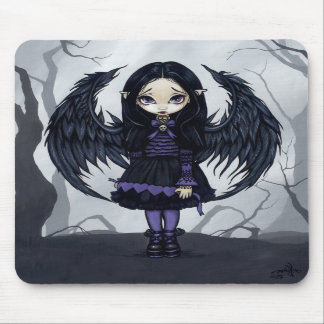 Tapis De Souris "Coeurs de papier pourpres" Mousepad