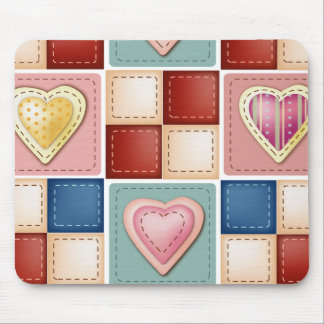 Tapis De Souris Coeurs piqués