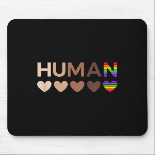 Tapis De Souris Coeurs Tout Compris Pour La Justice Raciale Blm &a