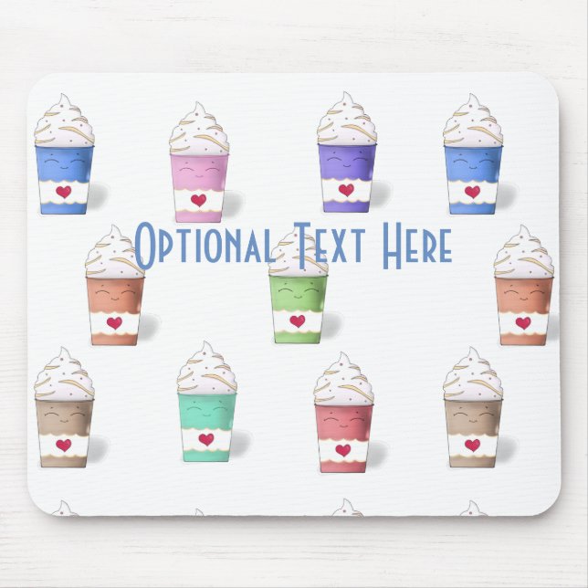 Tapis De Souris Coffee Cups (Devant)