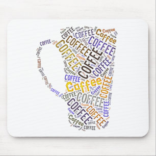 Tapis De Souris Coffee Mug Word Art