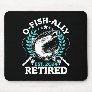 Tapis De Souris Coffre à pêche pour retraite O-fish-iellement pour