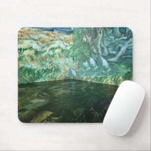 Tapis De Souris Coin abstrait de Van Gogh