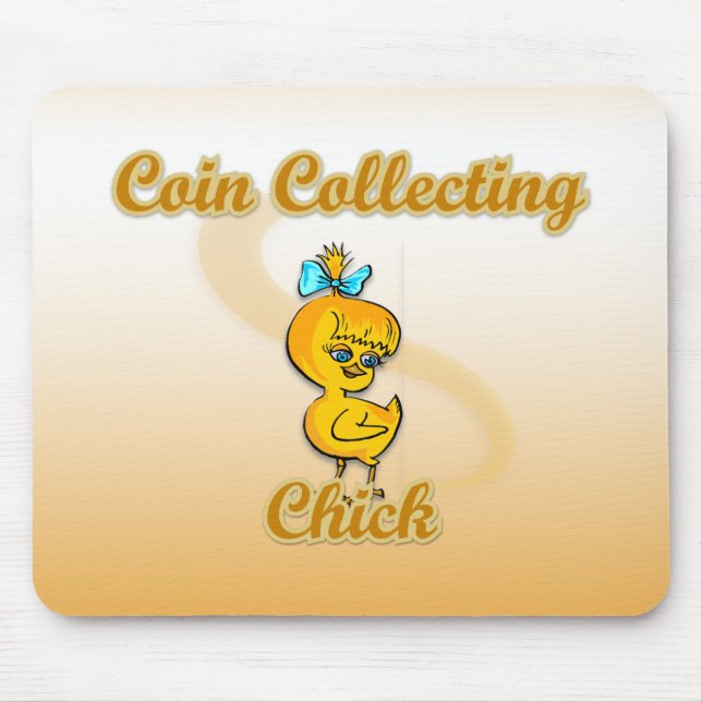 Tapis De Souris Coin Collecting Chick (Devant)