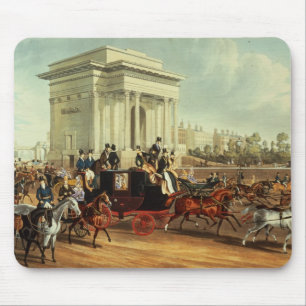 Tapis De Souris Coin de Hyde Park, après James Pollard
