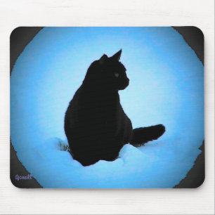 Tapis De Souris Cold Cat par djoneill