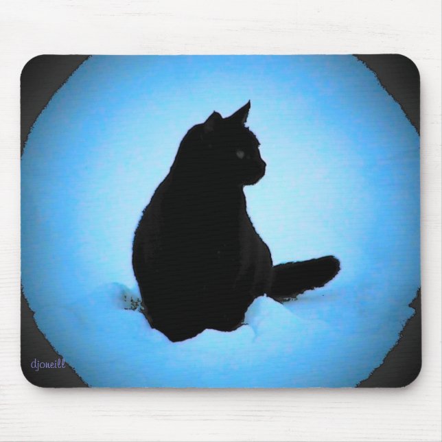 Tapis De Souris Cold Cat par djoneill (Devant)