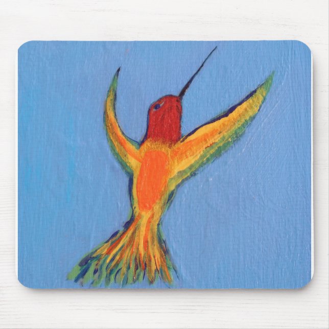 Tapis De Souris Colibri bleu (Devant)