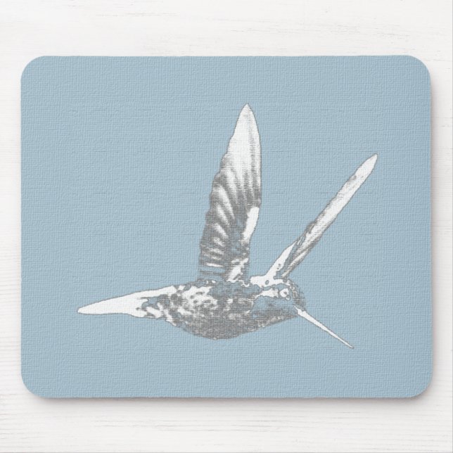 Tapis de souris Colibri Gris (Devant)
