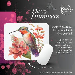 Tapis de souris colibri Retour à la Nature
