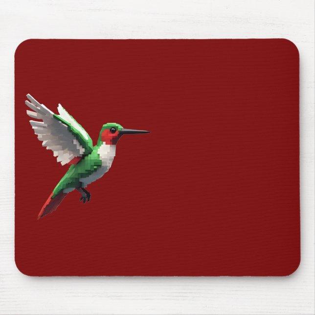 Tapis De Souris Colibri vert (Devant)
