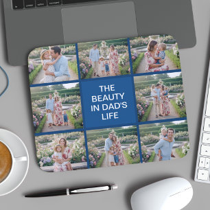 Tapis De Souris Collage de 8 photos personnalisé - Cadeau personna