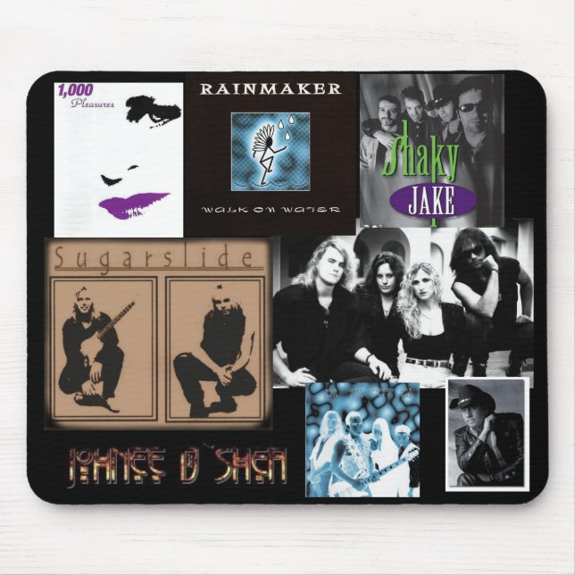 Tapis De Souris Collage de De Shea - Mousepad (Devant)