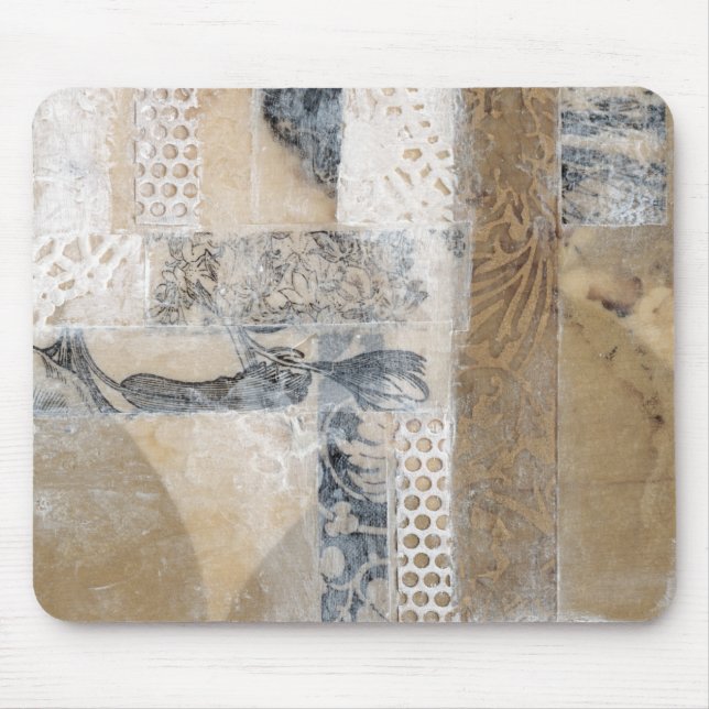 Tapis De Souris Collage de dentelle I (Devant)
