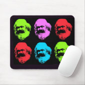 Tapis De Souris Collage de Karl Marx (Avec souris)
