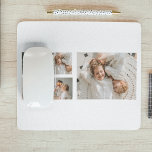 Tapis De Souris Collage minimaliste à la mode Pères Photo Daddy Do<br><div class="desc">Collage minimaliste à la mode Pères Photo Daddy Don</div>
