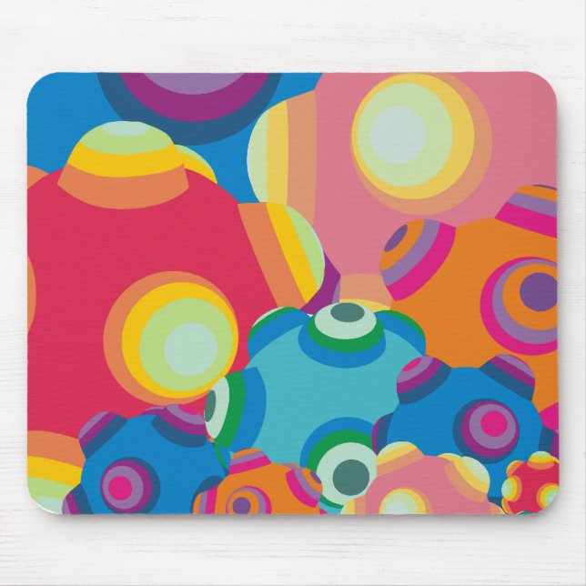 Tapis De Souris Collage Mousepad de ClumpBubble (Devant)