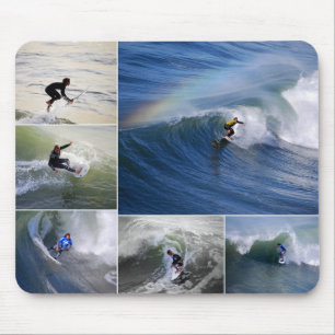 Tapis De Souris Collage Mousepad de surfers