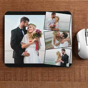 Tapis De Souris Collage photo 4 Montage de photos de mariage