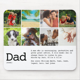 Tapis De Souris Collage photo avec définition personnalisée pour p