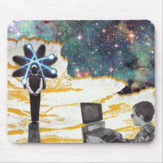 Tapis De Souris Collage Vintage rétro Mousepad